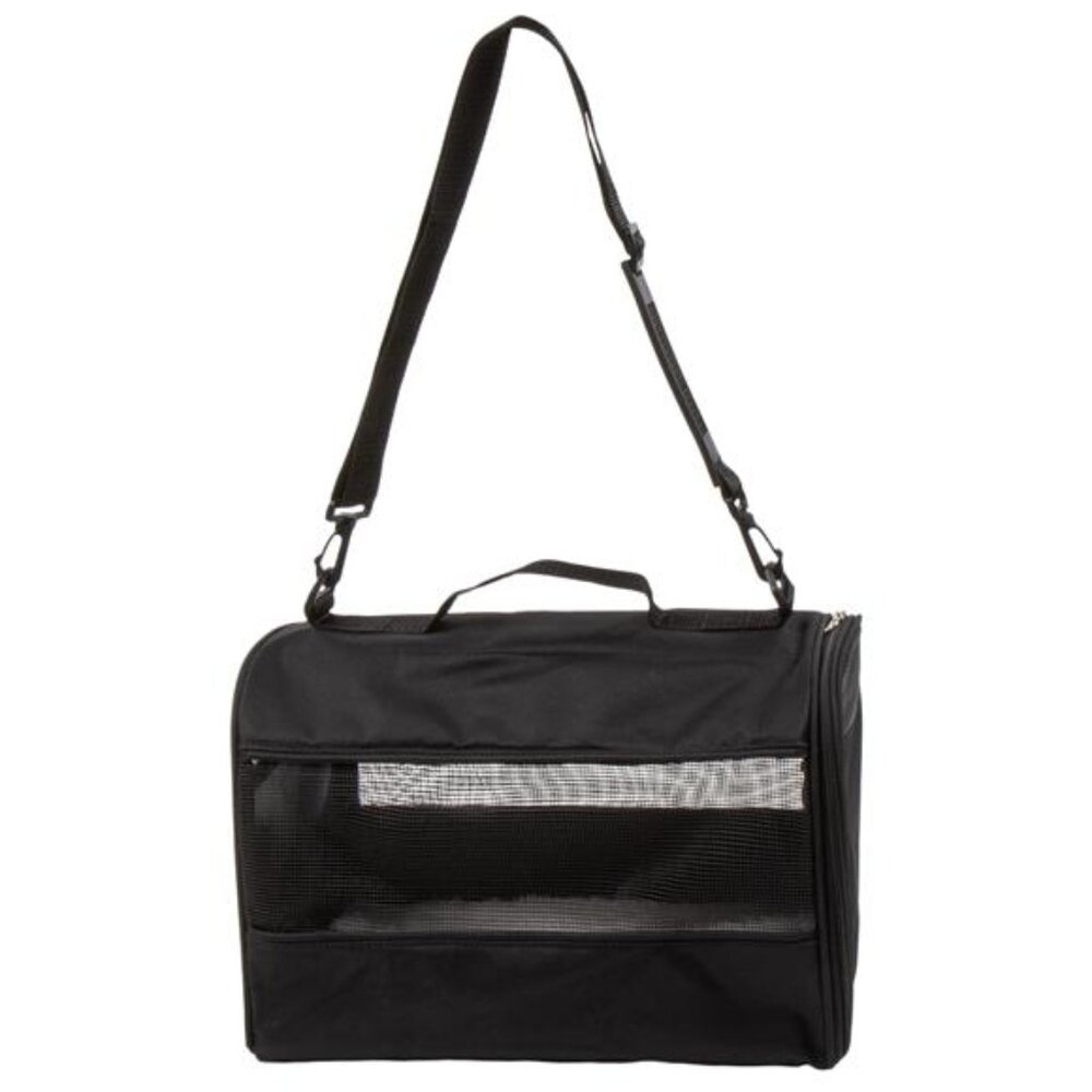 Pet Carrier, Small Side opening for easy loading Locking zippers for safety - Picture 2 of 4